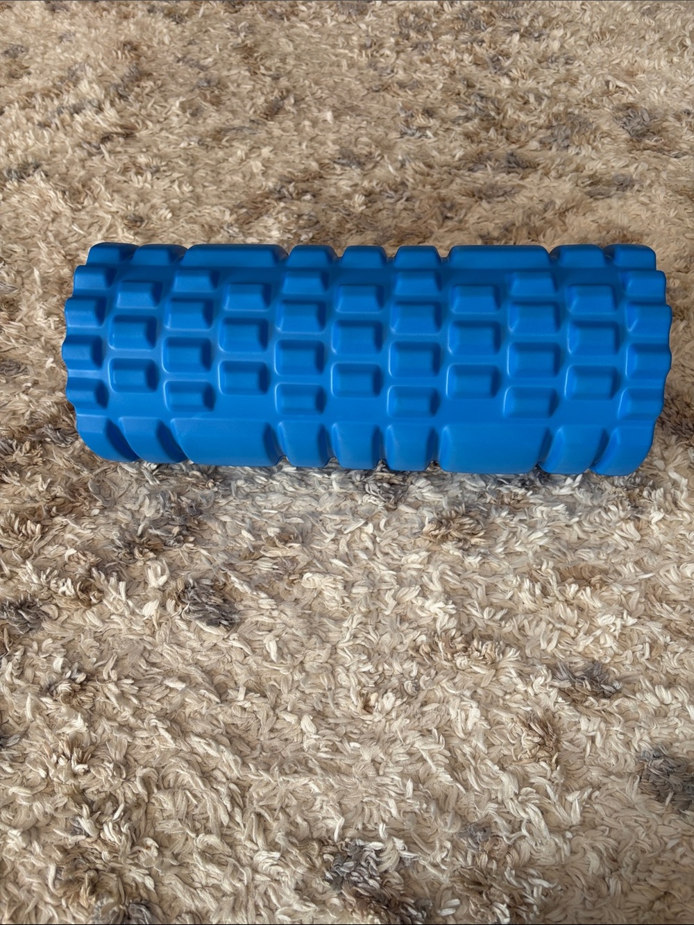 Textured Foam Rumble Roller in Bright Blue